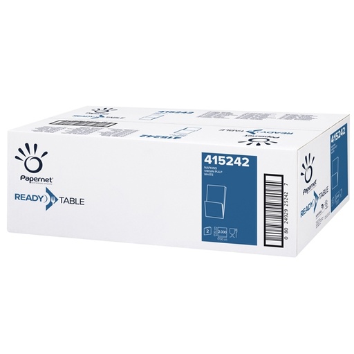 [D57109] 2000 TOVAGLIOLINI 17X17CM BIANCHI EURO BAR 1 VELO