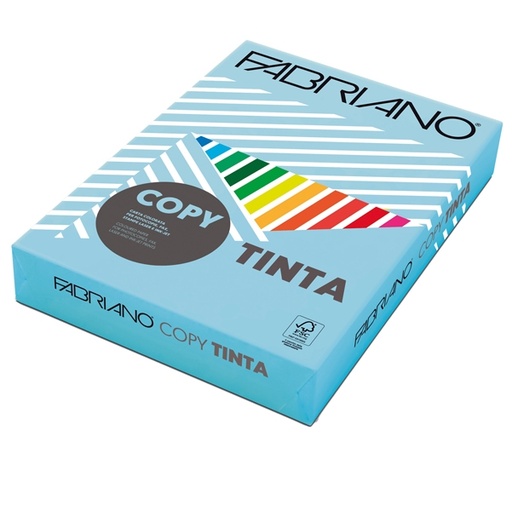[D57171] CARTA COPY TINTA A4 80GR 500FG COL.FORTI CIELO