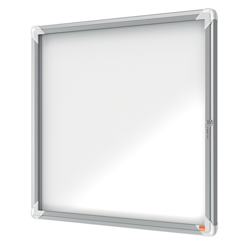 [D57616] BACHECA PER ESTERNI BIANCA MAGNETICA 6XA4 ORIZZONTALE NOBO