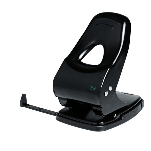 [D57825] PERFORATORE 2 FORI PASSO 8 MAX 60fg NERO ART.860 LEBEZ