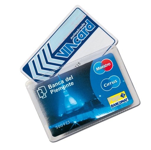 [D58032] DISPLAY 100 CRISTALCARD PER 2 CARD
