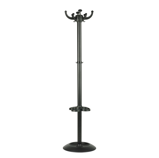 [D58091] APPENDIABITI 168CM JOLLY A 8 POSTI NERO