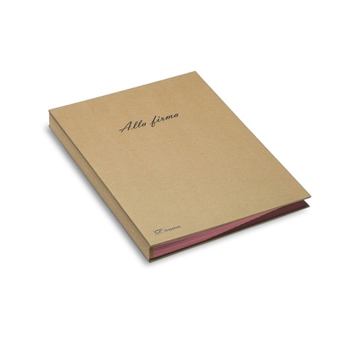 [D58500] LIBRO FIRMA 18 PAGINE 24X34CM 618-ECO FRASCHINI