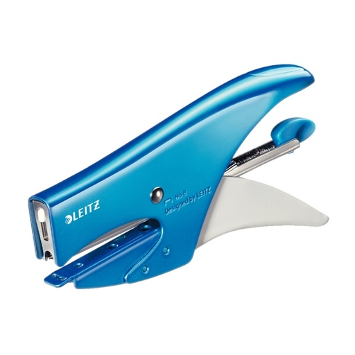 [D58521] CUCITRICE A PINZA 5547 BLU METAL WOW LEITZ