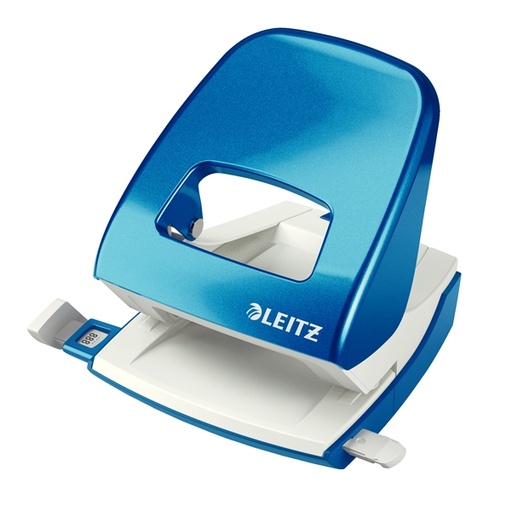 [D58531] Perforatore 2 fori 5008 WOW blu metal max 30fg LEITZ