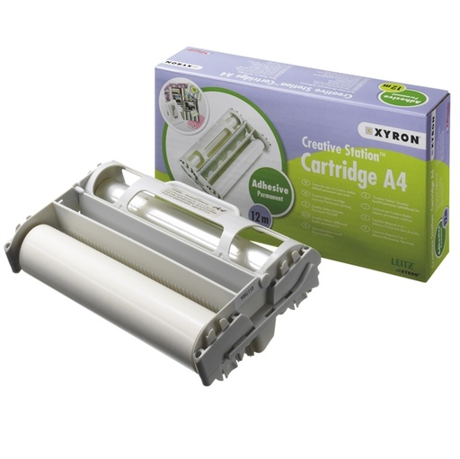 [D59020] Bobina Film x StazioneCreativa - adesivizzazione permanente f.to A4 12mt - Xyron