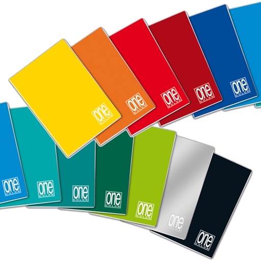 [D59610] QUADERNO A5 riga di 3a 20fg+1 80gr ONE COLOR BLASETTI