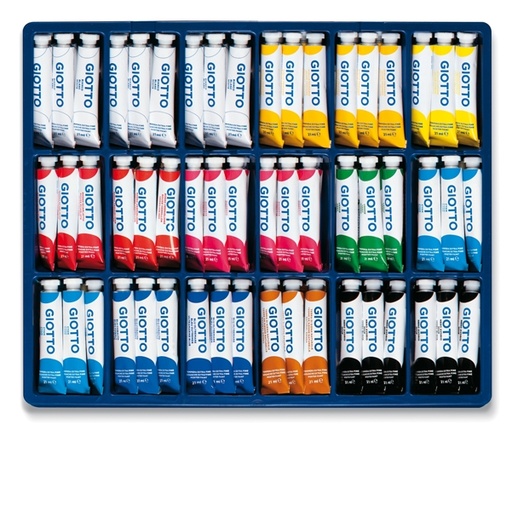 [D59641] VETRINETTA 108 TEMPERA TUBO 7 (21ML) GIOTTO