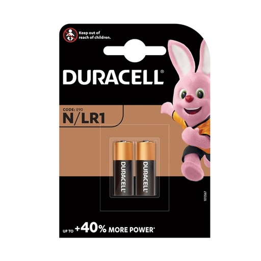 [D60419] BLISTER 2 PILE DURACELL 1,5V (MN9100)