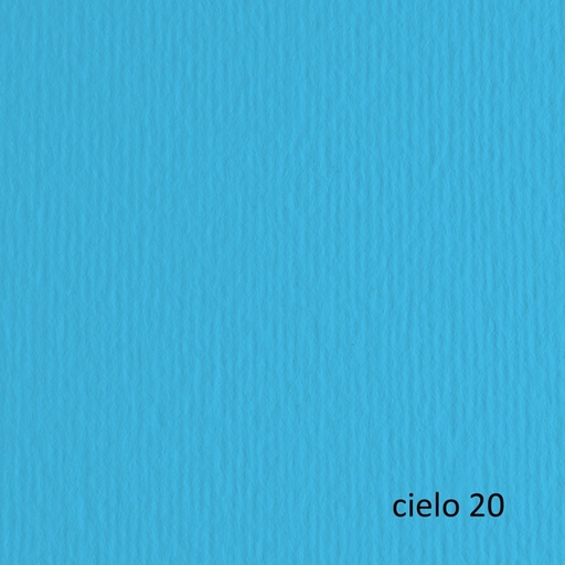 [D60724] CARTONCINO 70X100 220GR CIELO 120 FABRIANO ELLE ERRE - BLISTER 10FG