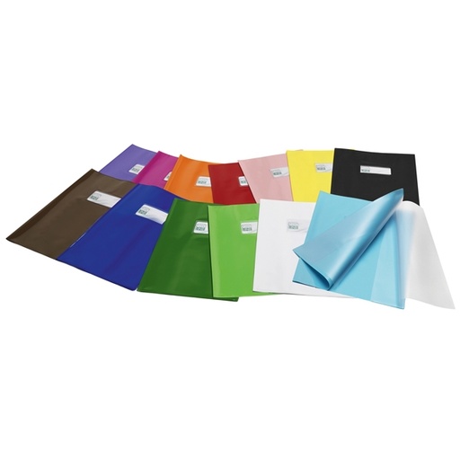 [D93811] Coprimaxi PVC lucido coprente GreenLine 21x30cm c/alette lilla RiPlast