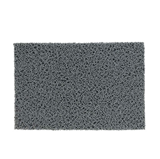 [D60965] ZERBINO SUPER RALLY 60X90 PVC GRIGIO VELCOC
