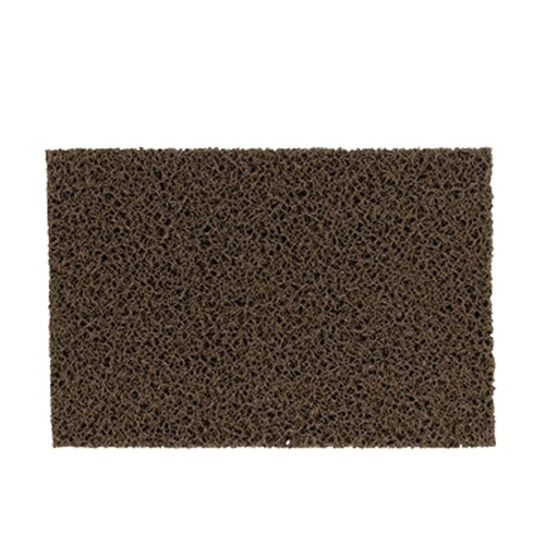 [D60966] ZERBINO SUPER RALLY 60X90 PVC MARRONE VELCOC