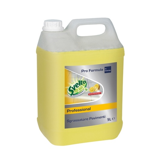 [D60997] DETERGENTE PAVIMENTI SGRASSATORE SVELTO 5 LITRI LIMONE