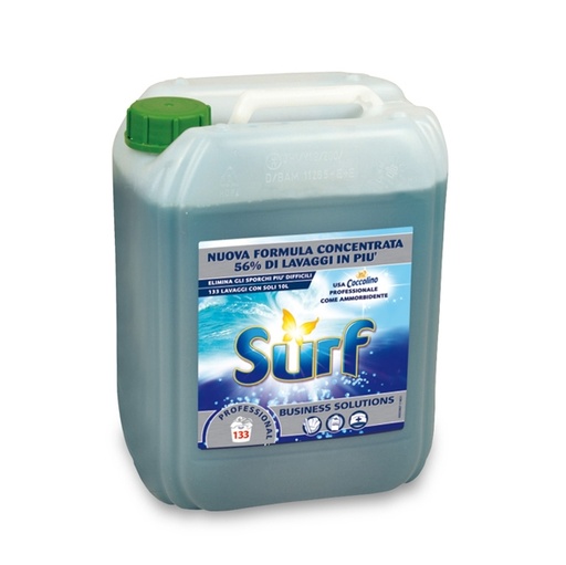 [D61125] DETERSIVO LAVATRICE LIQUIDO 10LT SURF