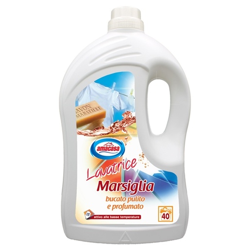 [D61126] DETERSIVO LAVATRICE MARSIGLIA LIQUIDO 3LT AMACASA
