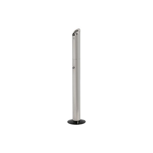 [D61268] PORTACENERE INOX CON BASE H 92CM