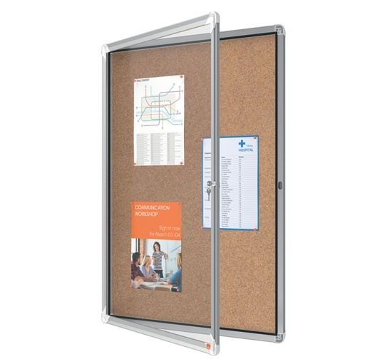 [D61700] BACHECA PER INTERNI IN SUGHERO 9XA4 VERTICALE NOBO