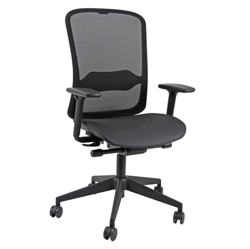 [D93830] Seduta ergonomica completamente in rete Shape nero