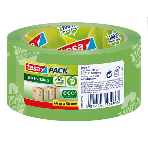 [D61832] NASTRO ADESIVO 50MMX66MT Tesapack(R)ECOSTRONG