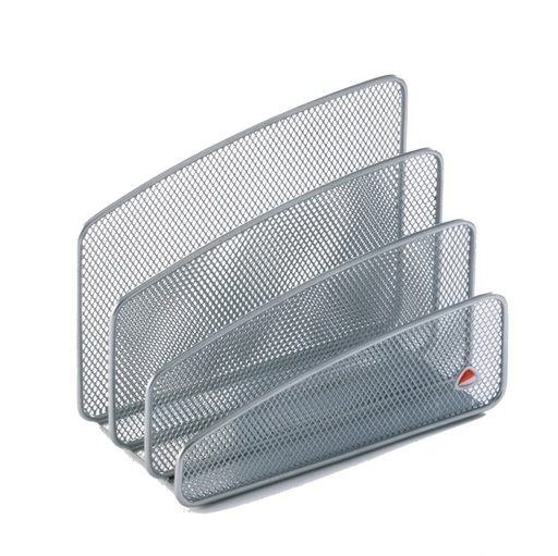 [D61908] Sparticarte MESH in rete metallica argento ALBA