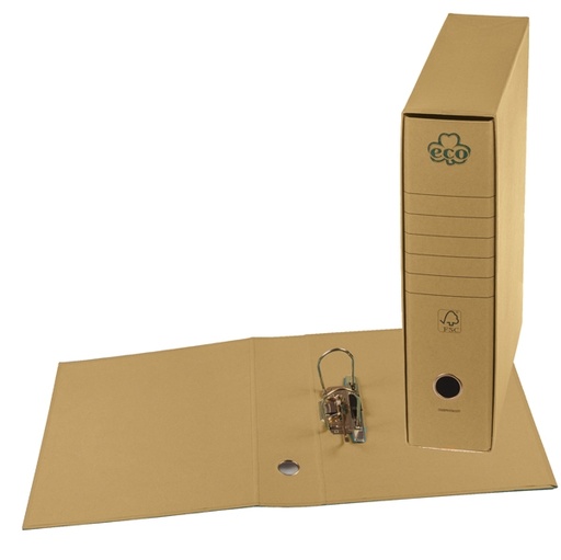 [D62072] REGISTRATORE ECO NEW CAMOSCIO DORSO 8CM F.TO PROTOCOLLO
