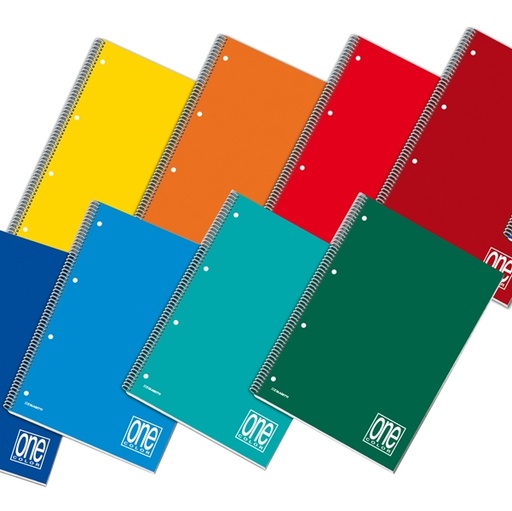 [D63134] MAXIQUADERNO A4 SPIRALATO 5mm c/fori 70gr 140fg ONE COLOR BLASETTI