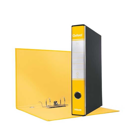 [D63415] Registratore OXFORD G84 giallo dorso 5cm f.to protocollo ESSELTE