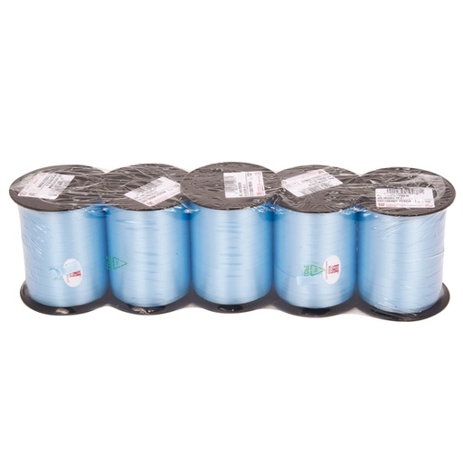 [D63476] ROCCA NASTRO SPLENDENE 10MMX250MT AZZURRO PERVINCA 25 BOLIS