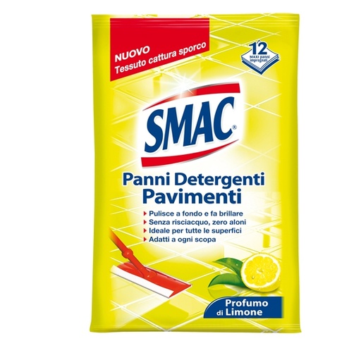 [D64299] PACK 12 PANNI SMAC SYSTEM PAVIMENTI E MULTIUSO