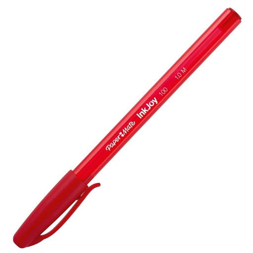 [D64355] Penna sfera INKJOY 100 Stick 1,0mm rosso PAPERMATE