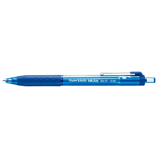 [D64358] Penna sfera scatto INKJOY 300RT 1,0mm blu PAPERMATE