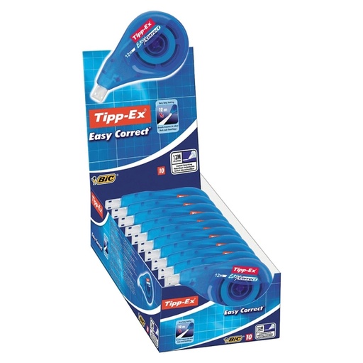 [D64363] SCATOLA 10 CORRETTORI A NASTRO Easy Correct TIPP-EX(R)