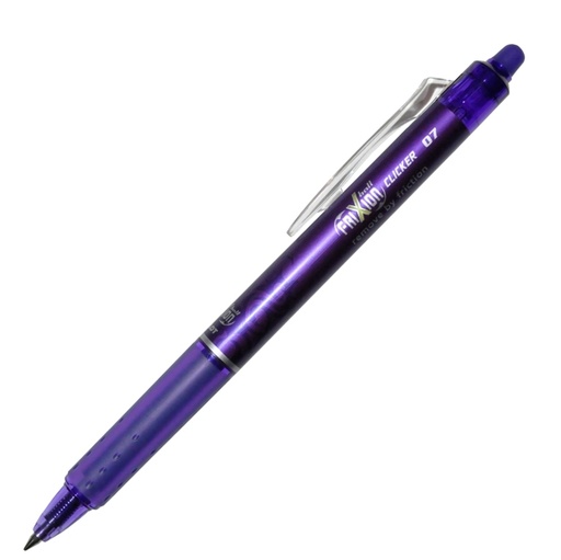 [D64386] PENNA SFERA A SCATTO FRIXIONball CLICKER 0,7mm VIOLA PILOT