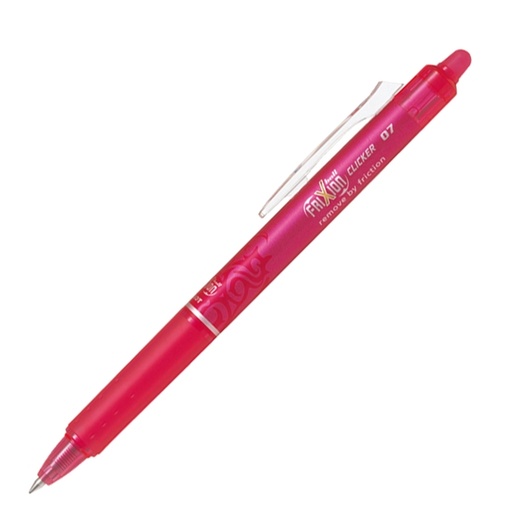 [D64387] PENNA SFERA A SCATTO FRIXIONball CLICKER 0,7mm ROSA PILOT