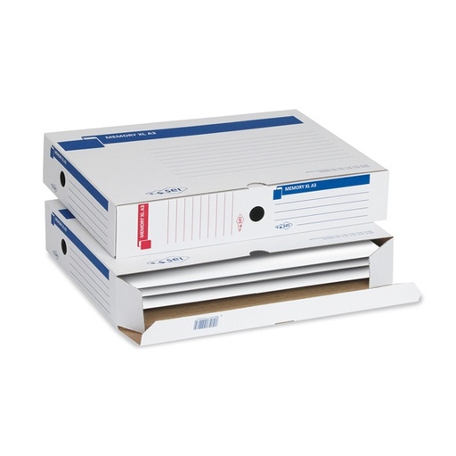 [D64409] Scatola archivio MEMORY XL A3 30x42 dorso 8cm SEI ROTA