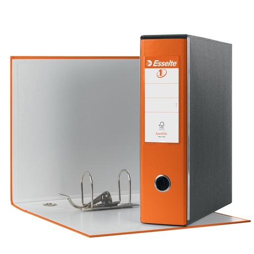 [D64551] Registratore EUROFILE G53 arancio dorso 8cm f.to commerciale ESSELTE