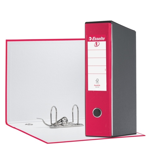[D64552] Registratore EUROFILE G55 fucsia dorso 8cm f.to protocollo ESSELTE