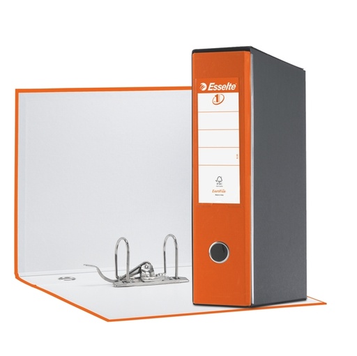 [D64554] Registratore EUROFILE G55 arancio dorso 8cm f.to protocollo ESSELTE