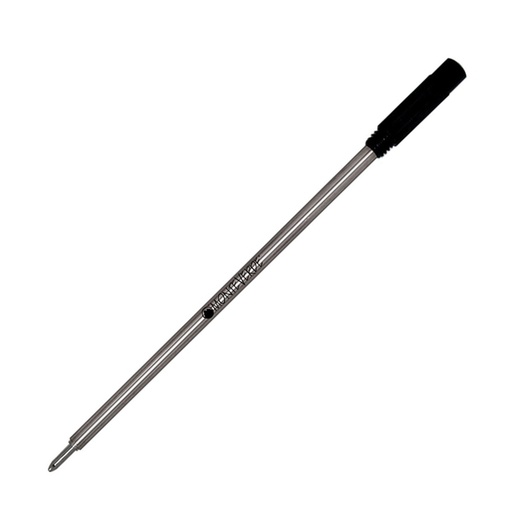 [D64775] Blister 2 refill per SFERA Cross (R) NERO PUNTA MEDIA