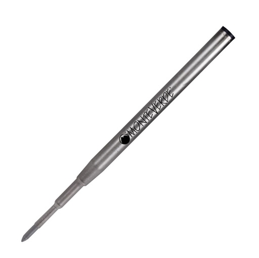 [D64785] Blister 2 refill GEL per sfera Montblanc (R) NERO PUNTA MEDIA