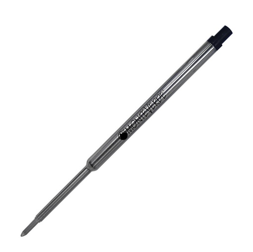 [D64787] Blister 2 refill GEL per sfera Waterman (R) NERO PUNTA FINE