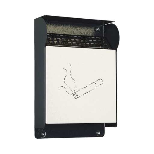 [D64830] POSACENERE DA ESTERNI PER FISSAGGIO A MURO GRIGIO