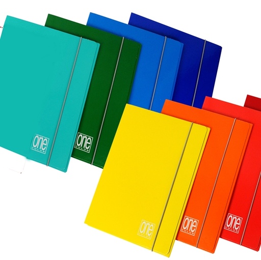 [D66305] CARTELLA 3L C/ELASTICO 17x25cm ONE COLOR 2200 BLASETTI