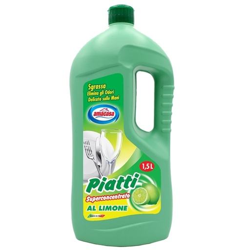 [D67419] DETERSIVO AMAPIATTI 1500ML LIMONE AMACASA