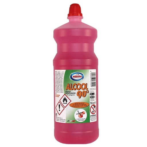 [D67537] ALCOOL ETILICO 90' DENATURATO 750ml