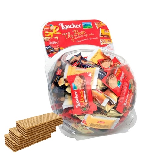 [D93906] Bolle self service da 140 Wafer Minis (700gr) Loacker