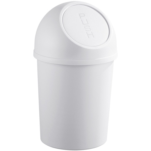 [D67552] CONTENITORE RIFIUTI 25Lt GRIGIO CHIARO PUSH HELIT