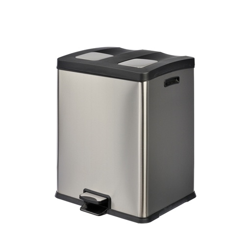 [D67558] PATTUMIERA A PEDALE MULTIFLUX 2x30Lt