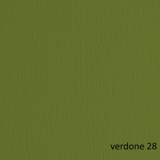 [D67617] CARTONCINO 50X70 220GR VERDONE 28 FABRIANO ELLE ERRE - BLISTER 20FG
